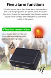 Cow Locator 4G LTE GPS Tracker with Solar Power 9000mAh Long Standby Sheep Horse