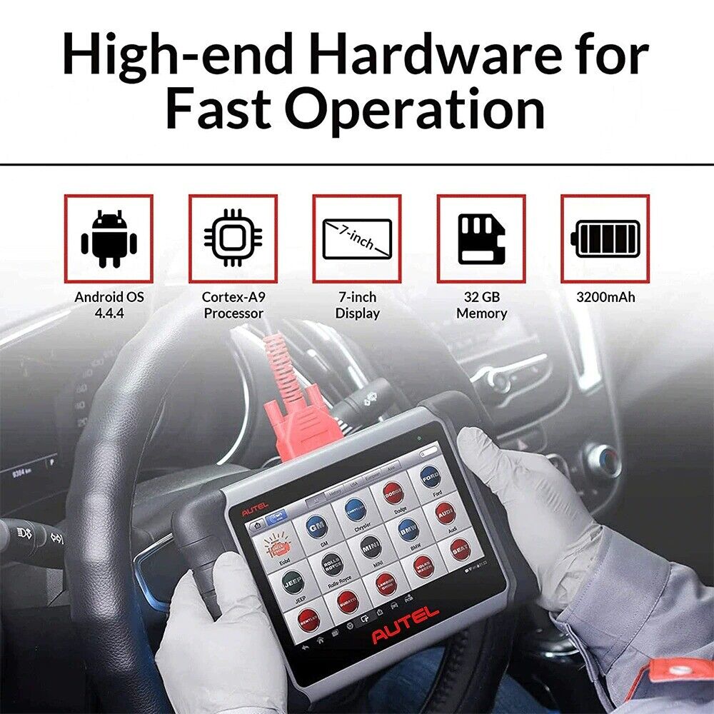 Autel MaxiPRO MP808 Diagnostic Tools with Bi-directional Control OE-level OBD2