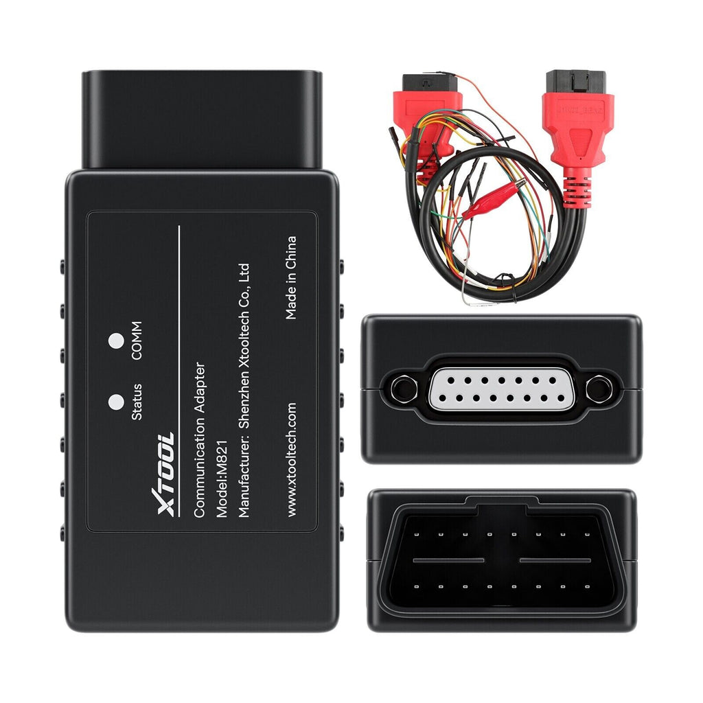 XTOOL New M821 Adapter for Mercedes-Benz All IMMO Lost Need Work IMMO Programmer
