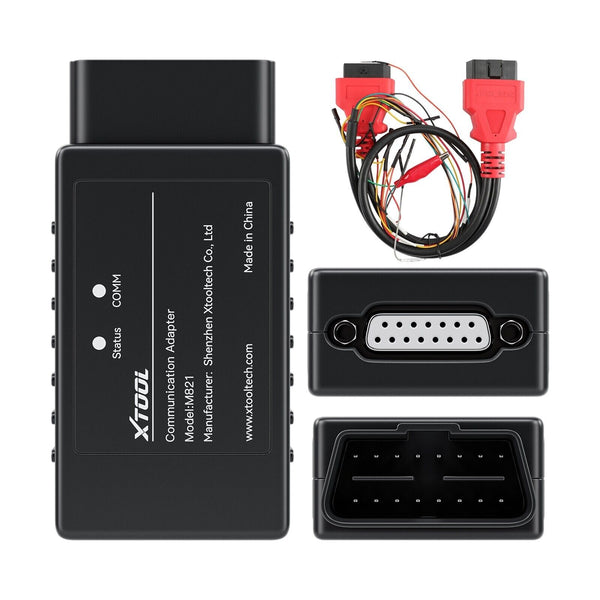 XTOOL New M821 Adapter for Mercedes-Benz All IMMO Lost Need Work IMMO Programmer