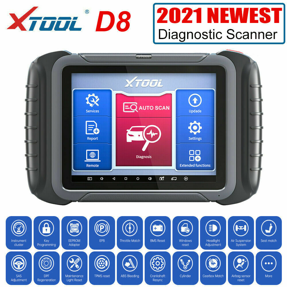 XTOOL D8 Auto OBD2 All System Diagnostic Scanner Secondary image