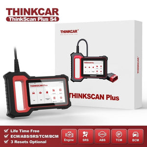 THINKCAR Thinkscan Plus S4 Lifetime Free Optional 3 Resets Car Diagnostic Tool