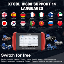 InPlus IP608 OBD2 Car Automotive Scanner Tool Full System Scan DPF Injector Oil - Auto Lines Australia