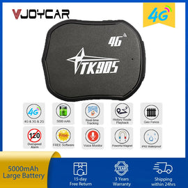 Global 4G LTE GPS Tracker TKSTAR TK905-4G 5000mAh Voice Monitor Magnet Vehicle - Auto Lines Australia
