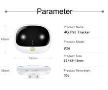 Load image into Gallery viewer, 4G Waterpoof Pet Dog Cat GPS Tracker WIFI Voice Monitor Real Time Tracking Locat