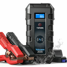 Load image into Gallery viewer, Portable Emergency Car Jump Starter Kit 12V 2000A Peak 20800mAh Battery Charger