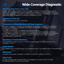 Load image into Gallery viewer, ANCEL X7 HD Heavy Duty Truck Scanner Full System 24V Diagnostic Tool OBD2 DPF