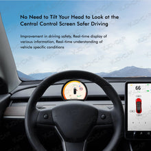 Load image into Gallery viewer, Fits Tesla HD LCD Dashboard HUD Screen Model 3 Digital Smart Gauge Speedometer