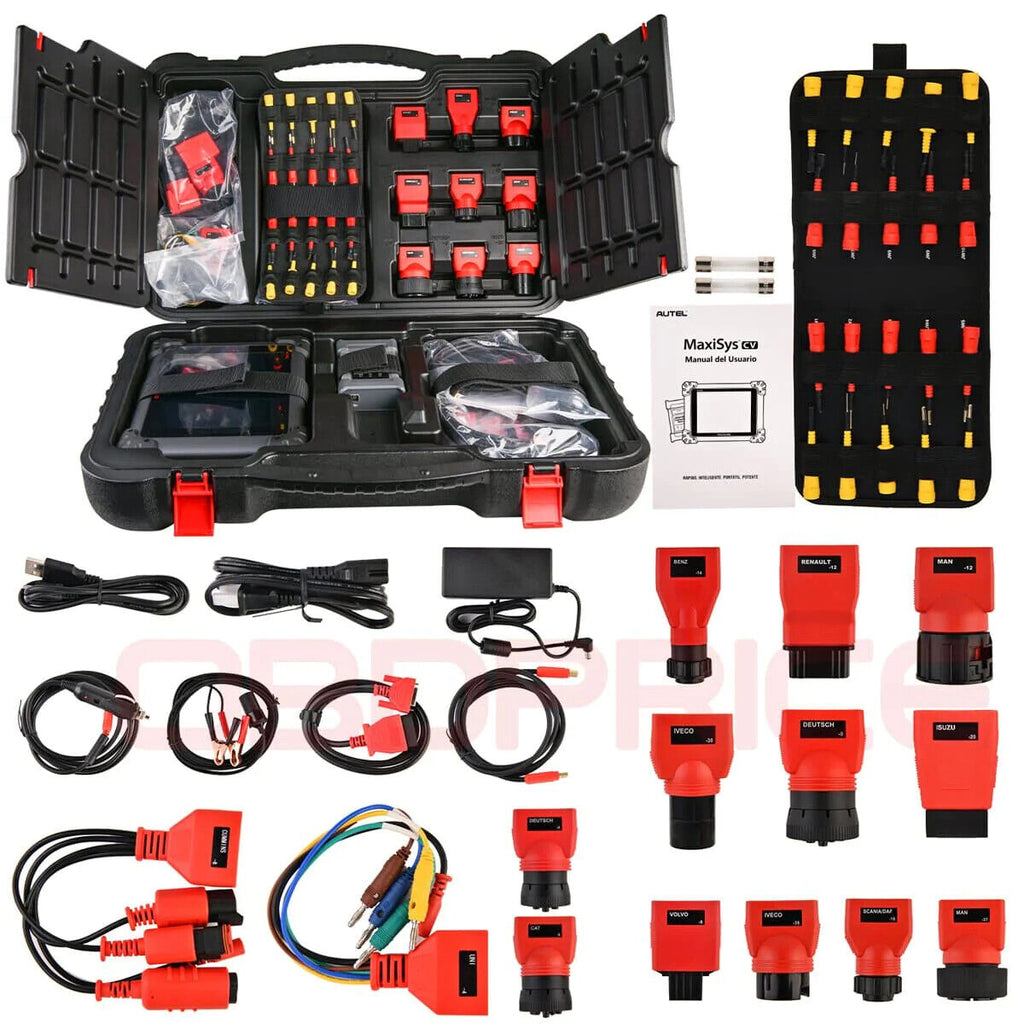Autel Maxisys CV MS908CV Heavy Duty Truck Diagnostic Tool With J2534 ECU Program - Auto Lines Australia