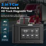 ANCEL HD3500 Pickup Heavy Duty Truck OBD2 Scanner All System DiagnosticTools DPF