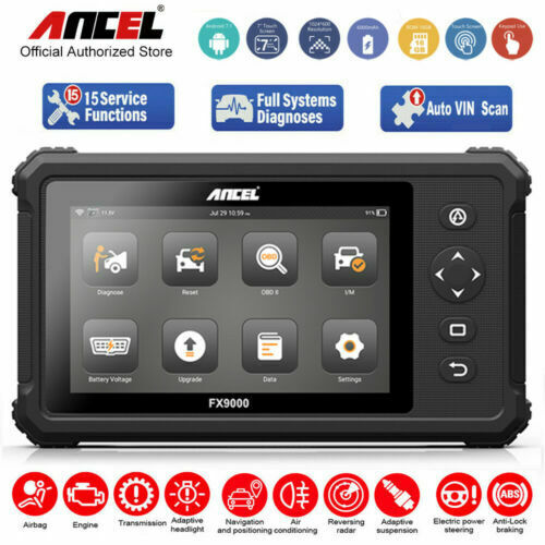 Ancel FX9000 Car Diagnostic Tool OBD2 Scanner ECU Coding ABS ESP SAS EPB SRS DPF Secondary image
