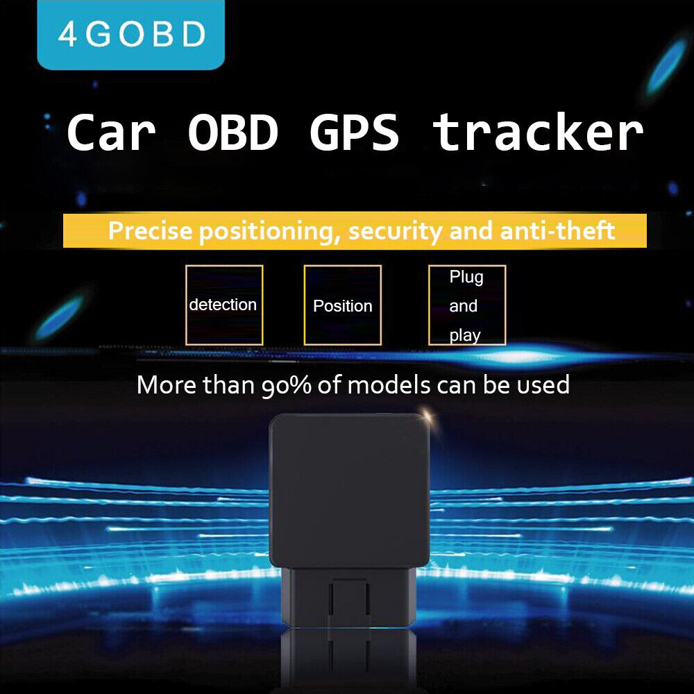 4G LTE GPS Car OBD Locator OBDii Diagnostic Tracker Tool DTC Code