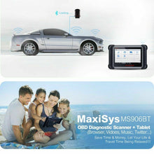 Load image into Gallery viewer, Autel MaxiSys MS906BT OBD2 Bluetooth Auto Diagnostic Scanner Tool ECU Coding AU - 2 YEARS FREE UPDATES