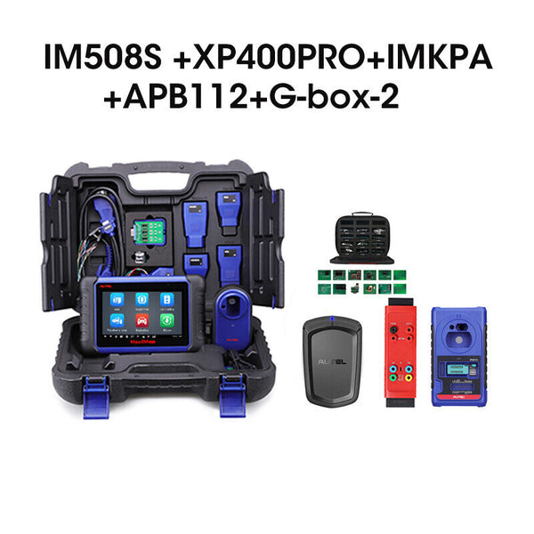 Autel MaxiIM IM508S with XP400PRO as IM608 PRO II IMMO Key Fob Programming Tool