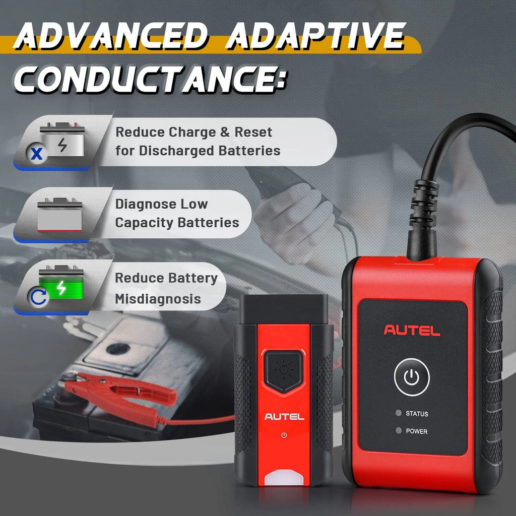 Autel MaxiBAS BT508Car Battery Tester,Automotive Cranking&Charging System Analyz