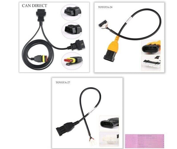 OBDSTAR CAN DIRECT KIT Suitable for TOYOTA-27/24 No Disassembly Cable Working with X300