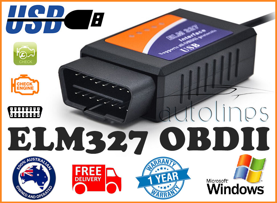 OBD2 OBDII ELM327 V1.5 USB Diagnostic Scanner PC Engine Scan Tool Code Reader Secondary image