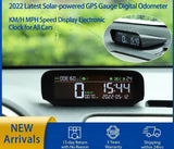VJOYCAR S100 2022 Latest Solar-powered GPS Gauge Wireless HUD Display Digital