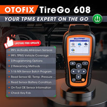 Load image into Gallery viewer, OTOFIX TireGo 608 TPMS Programming Tool TPMS Relearn Tool Activate All Sensor