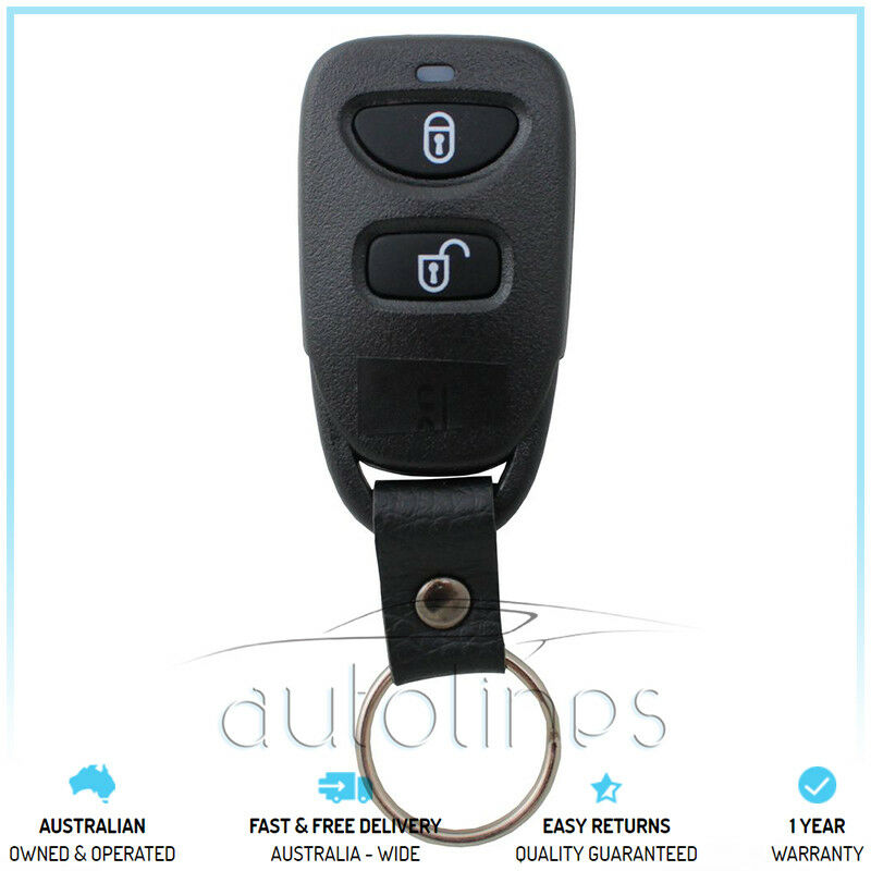 Fits HYUNDAI TUCSON 2005-2011 2 Button Transponder Remote Key 433MHz FOB Chip