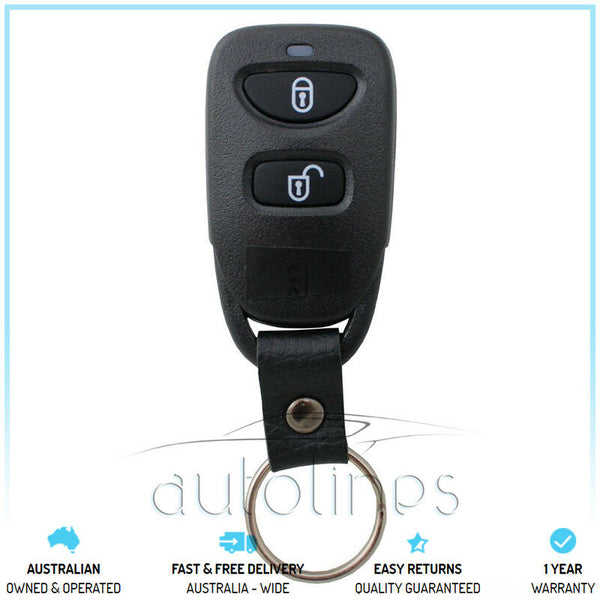 Fits HYUNDAI TUCSON 2005-2011 2 Button Transponder Remote Key 433MHz FOB Chip