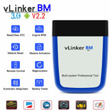 Vgate OBD2 vLinker BM+ V2.2 Bimmercode For BMW Diagnostic Scanner Bluetooth WIFI - Auto Lines Australia