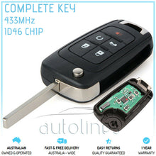 Load image into Gallery viewer, Fits HOLDEN COMMODORE VF 5 Button 433MHz Remote Complete SMART PROXIMITY Key