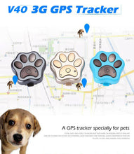 Load image into Gallery viewer, 3G/4G Pet GPS Tracker Mini Animal Locator Tracking WiFi Device Cat Dog -Free APP