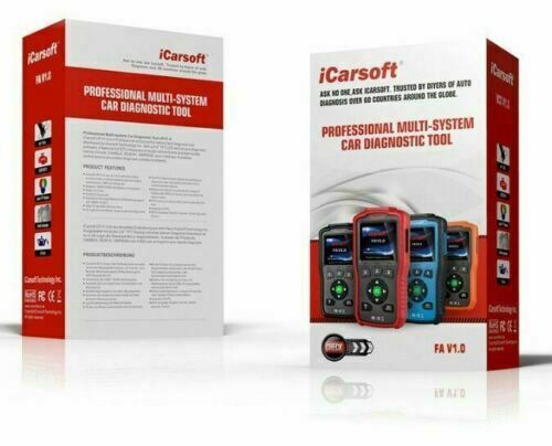 iCARSOFT FA V1.0 For FIAT ALFA ROMEO SRS ABS Brake DIAGNOSTIC SCAN TOOL Secondary image
