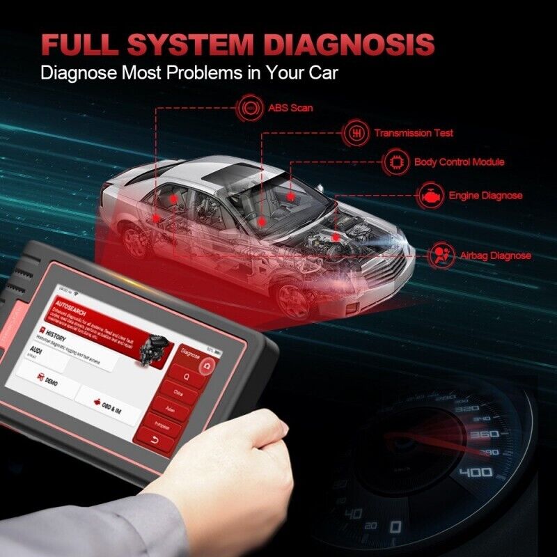 THINKSCAN MAX Car VIN Auto Scanner OBD2 Code Reader - Auto lines Australia