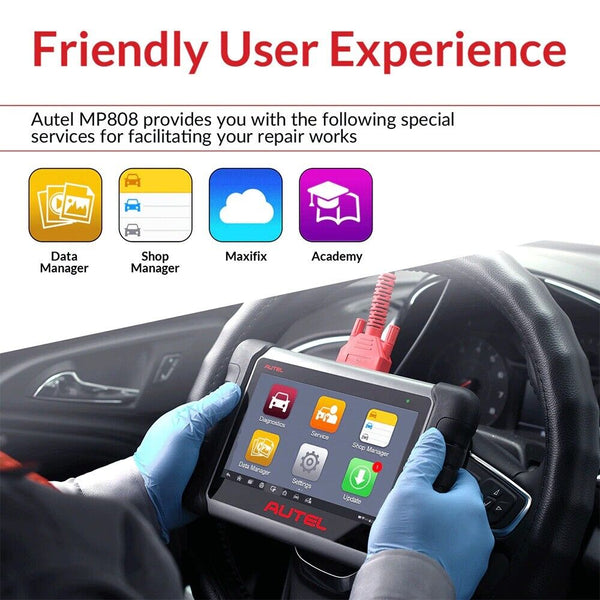 Autel MaxiPRO MP808 Diagnostic Tools with Bi-directional Control OE-level OBD2