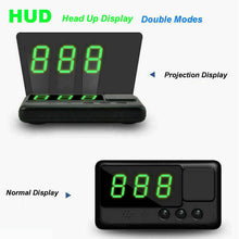 Load image into Gallery viewer, Universal Car GPS HUD Head up display Driving Speed Project windscreen Must Have