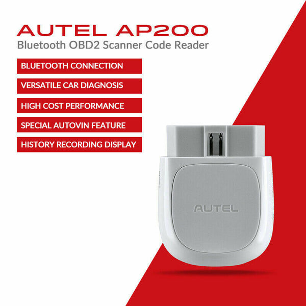Autel AP200 Bluetooth OBD2 Diagnostic Scan Tool - Auto Lines Australia