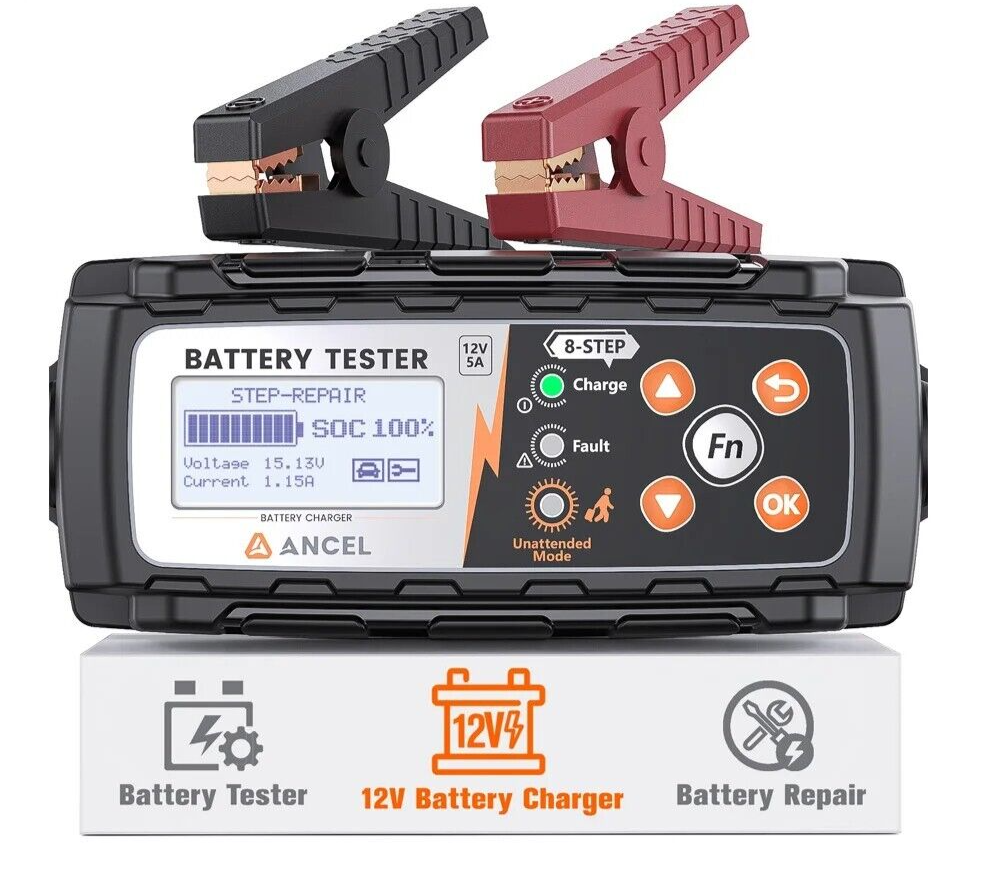 ANCEL BT521 12V Car Battery Changer 12V Battery Tester Automotive Repair for AGM Main image