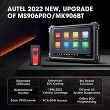 Load image into Gallery viewer, Autel MaxiCOM MK906 PRO Scanner Diagnostic Tool with Advanced ECU Coding
