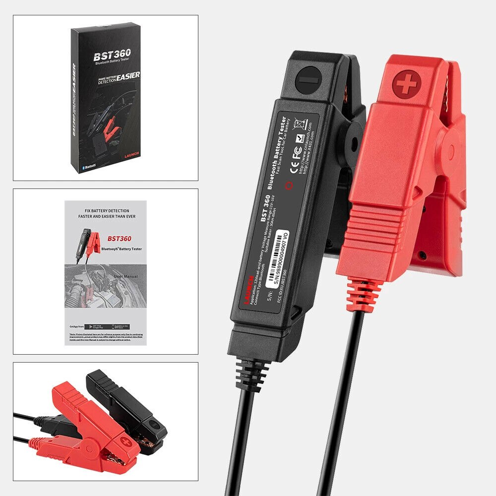 LAUNCH X431 BST360 Battery Test Clip Analyzer 6V-16V 2000CCA Voltage Battery Tes Main image