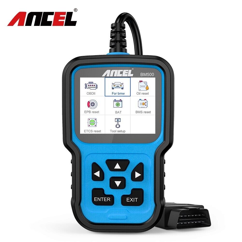 Ancel BM500 OBD2 Code Reader Scanner Professional Full System Enhanced DPF BMS Secondary image