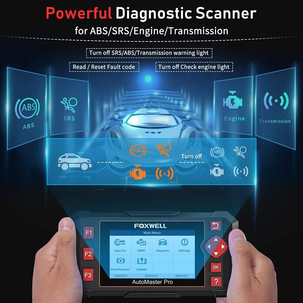 Foxwell NT604 Elite Automotive 4 System Diagnostic Tools OBD2 Code Reader ABS Secondary image