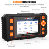 Foxwell NT634 OBD OBD2 Scanner Engine ABS SRS Transmission Scan Tool 11 Reset - Auto Lines Australia