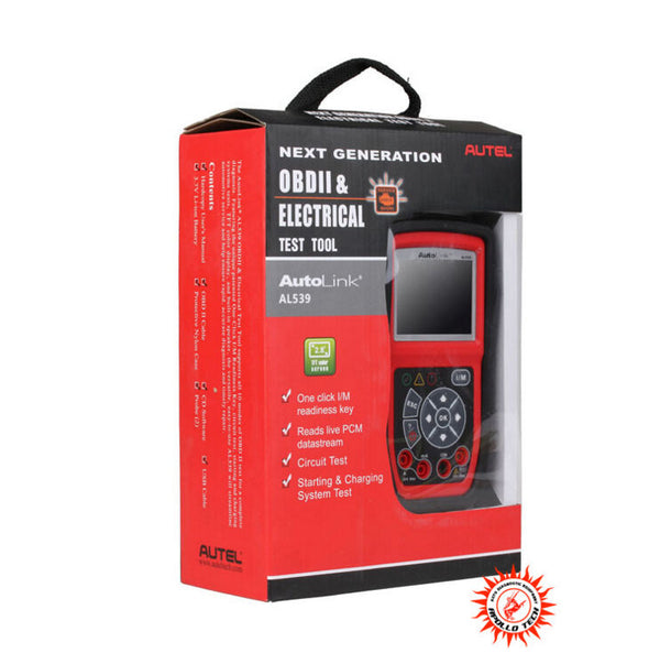 AUTEL AL539 OBD2 CAN Electrical Test Fault Diagnostic Scanner Code Reader Tool