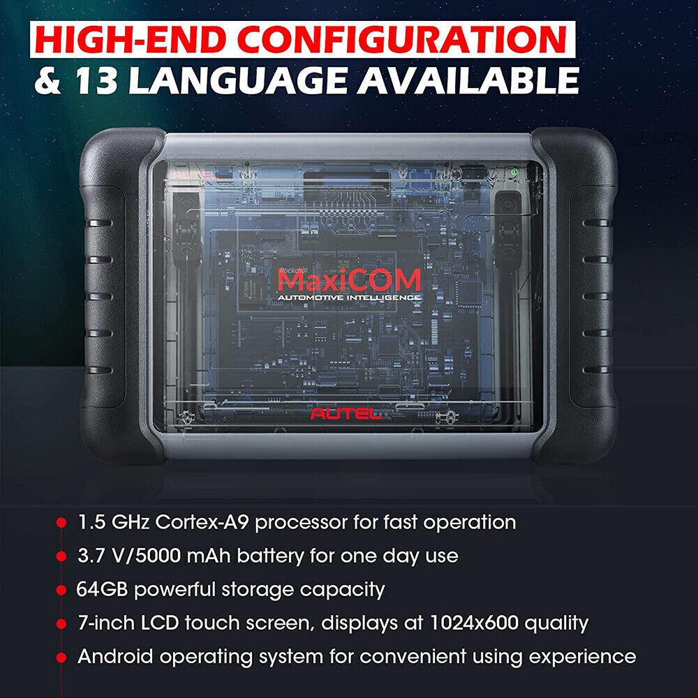 Autel MK808 Car Scan Diagnostic Tool Auto Full Systems Scanner