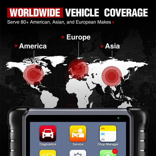 Autel MK808 Car Scan Diagnostic Tool Auto Full Systems Scanner
