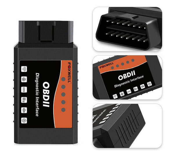 FOXWELL WiFi OBD2 Scan Tool For iPhone/Android Car OBDII Engine Data Code Reader