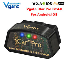 Load image into Gallery viewer, Vgate iCar Pro elm327 V2.3 OBD 2OBD2 Car diagnostic Scanner WIFI Bluetooth