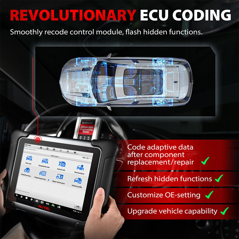 Autel MaxiSys Elite II Pro Diagnostic Scan Tool With J2534 ECU Programming
