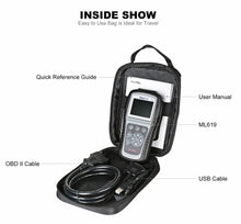 Load image into Gallery viewer, AUTEL ML619 ABS AIRBAG Diagnostic Auto Car Scanner Fault Code Reader Tool AL619