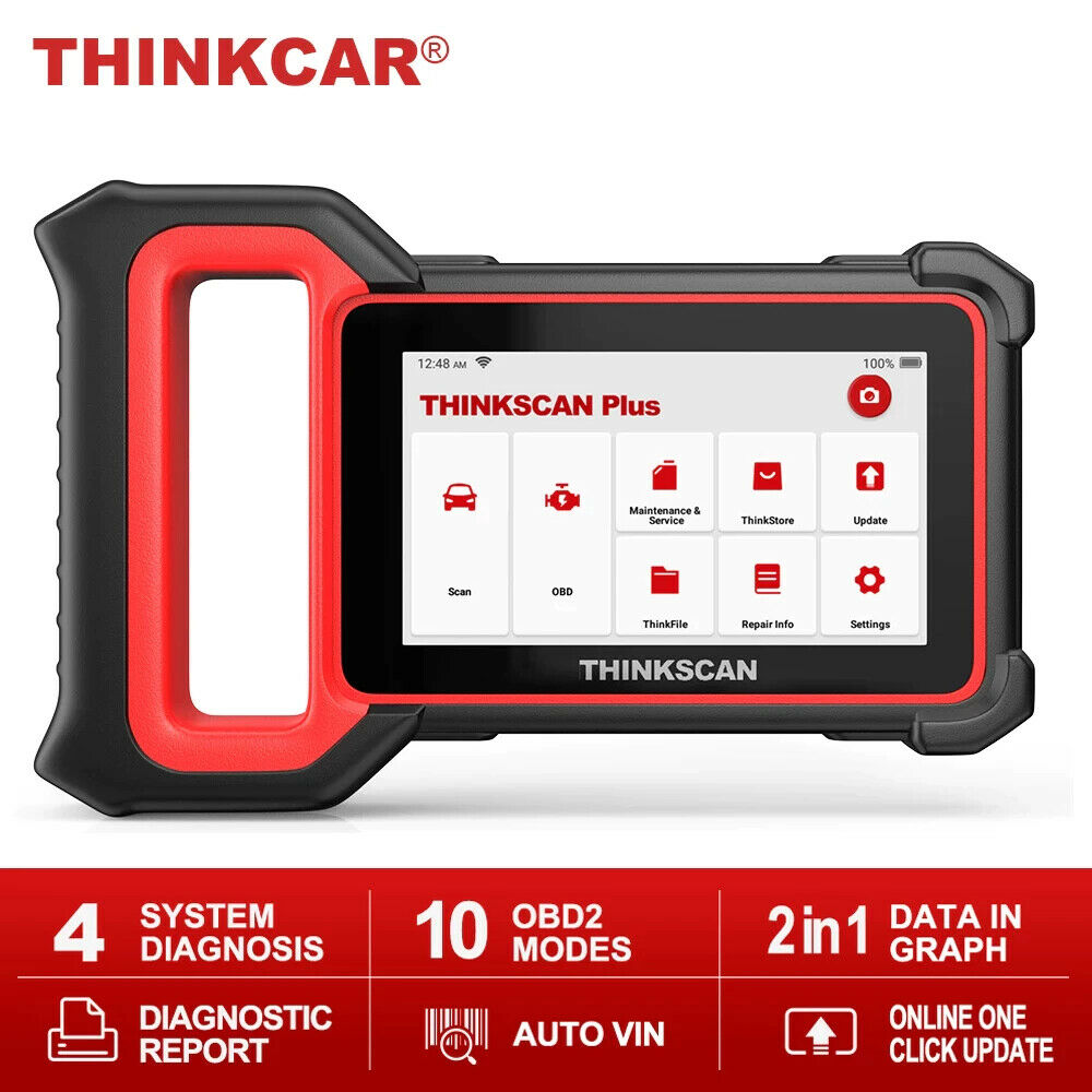 Thinkcar Thinkscan Plus S5 OBD2 Car Scanner OBD Engine ABS SRS Transmission Code Secondary image