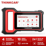 Thinkcar Thinkscan Plus S5 OBD2 Car Scanner OBD Engine ABS SRS Transmission Code