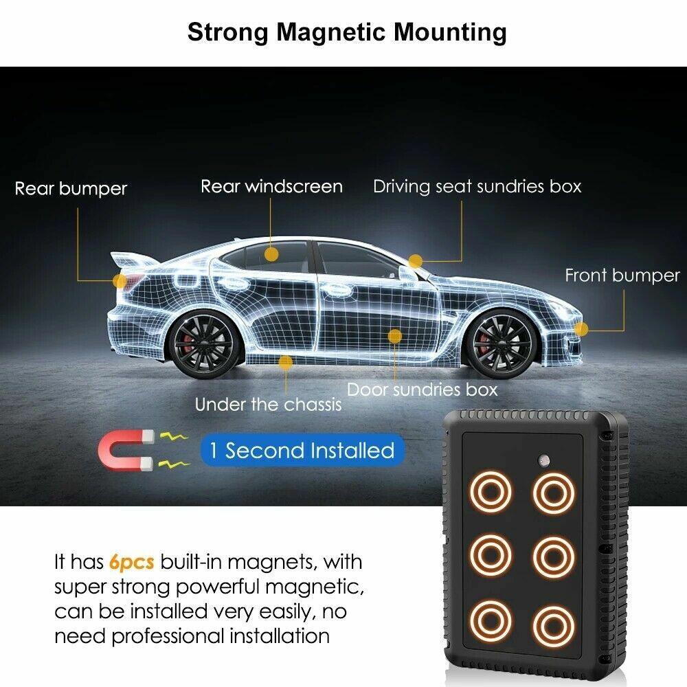 Car GPS Tracker 4G GPS Locator TKSTAR TK915 7800mAh Magnetic Fall Alarm Free APP