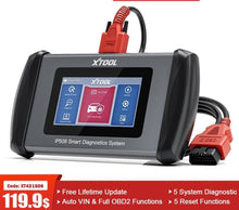 Load image into Gallery viewer, XTOOL InPlus IP508 OBD2 5 System Diagnostic Tools Car ABS SRS AT Engine Scanner - Auto Lines Australia